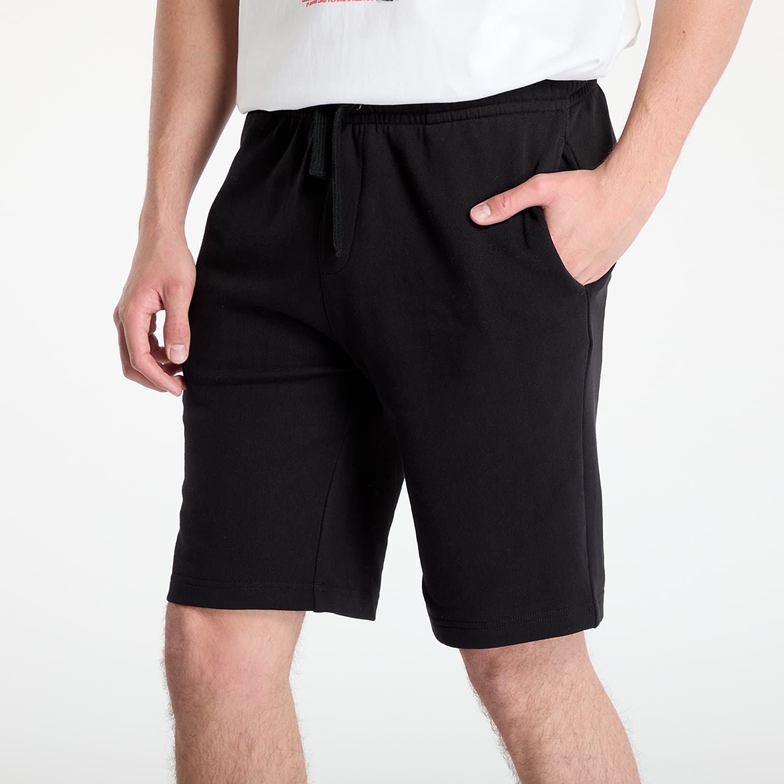 Šortky Urban Classics Basic Sweatshorts Black
