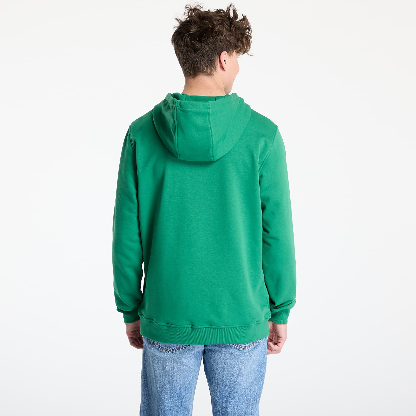 Sweaters Urban Classics Basic Terry Hoody Green