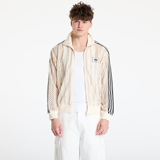 Sweat-shirt adidas Originals Summer Glow Firebird Track Top UNISEX Wonder White