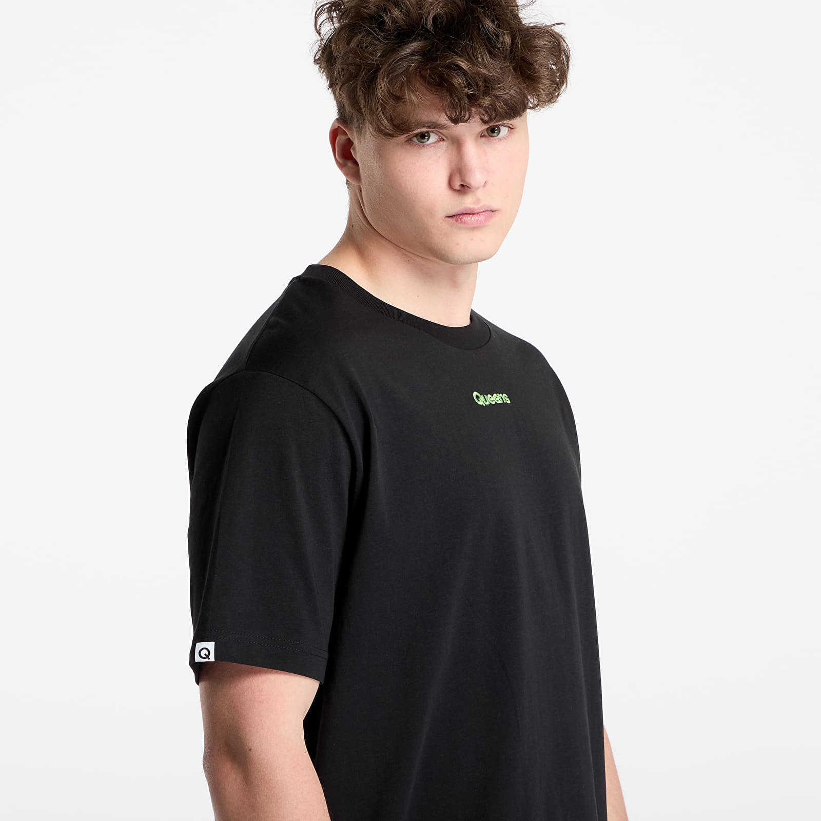 Majice Queens Basic Tee Black