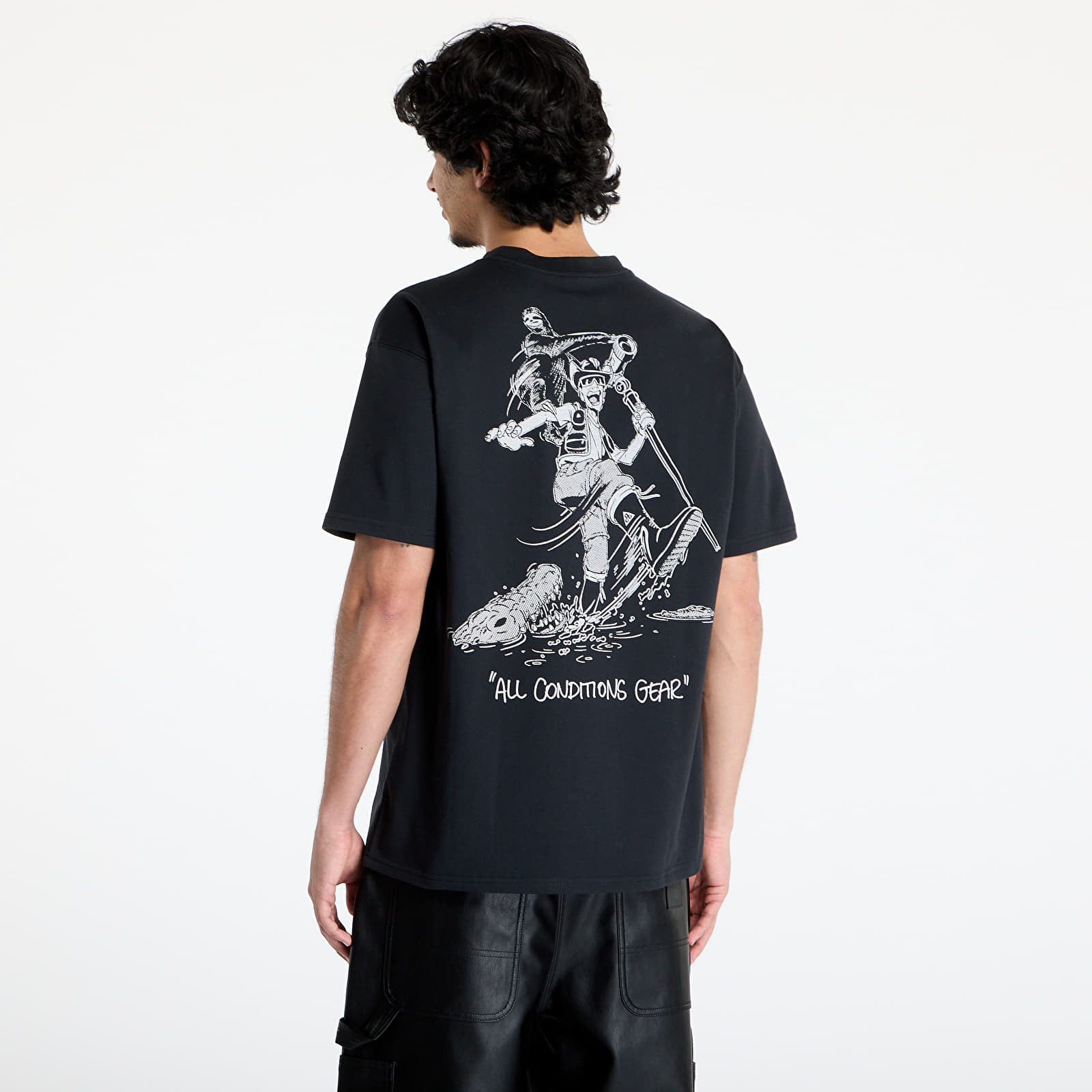 T-shirts för män Nike ACG Men's Dri-FIT T-Shirt Black