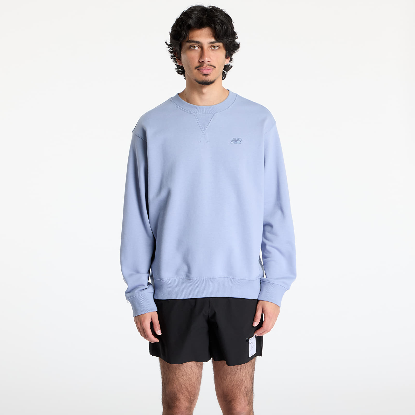 Sweatshirts för män New Balance Athletics French Terry Crew Dusk Shower