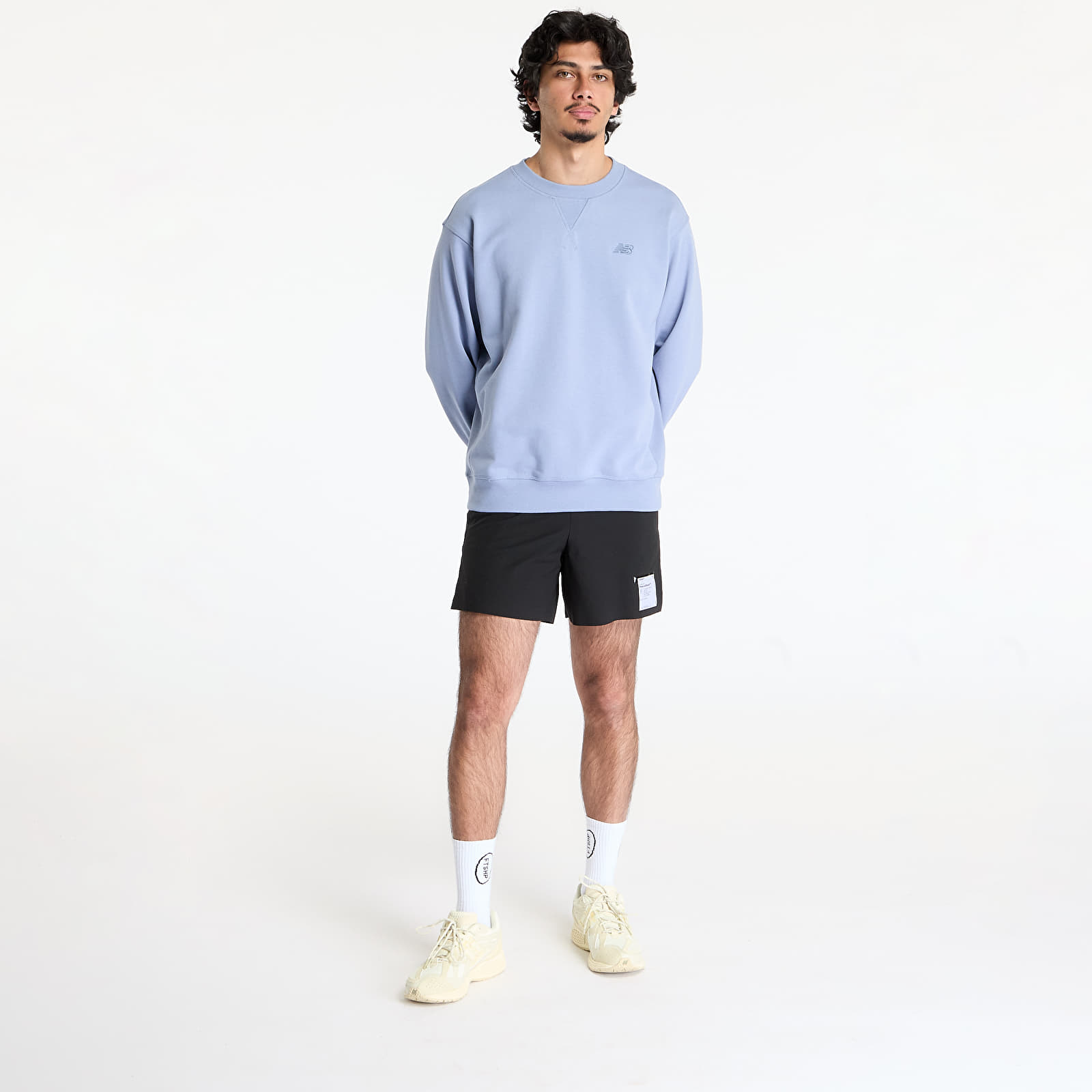 Sweatshirts för män New Balance Athletics French Terry Crew Dusk Shower