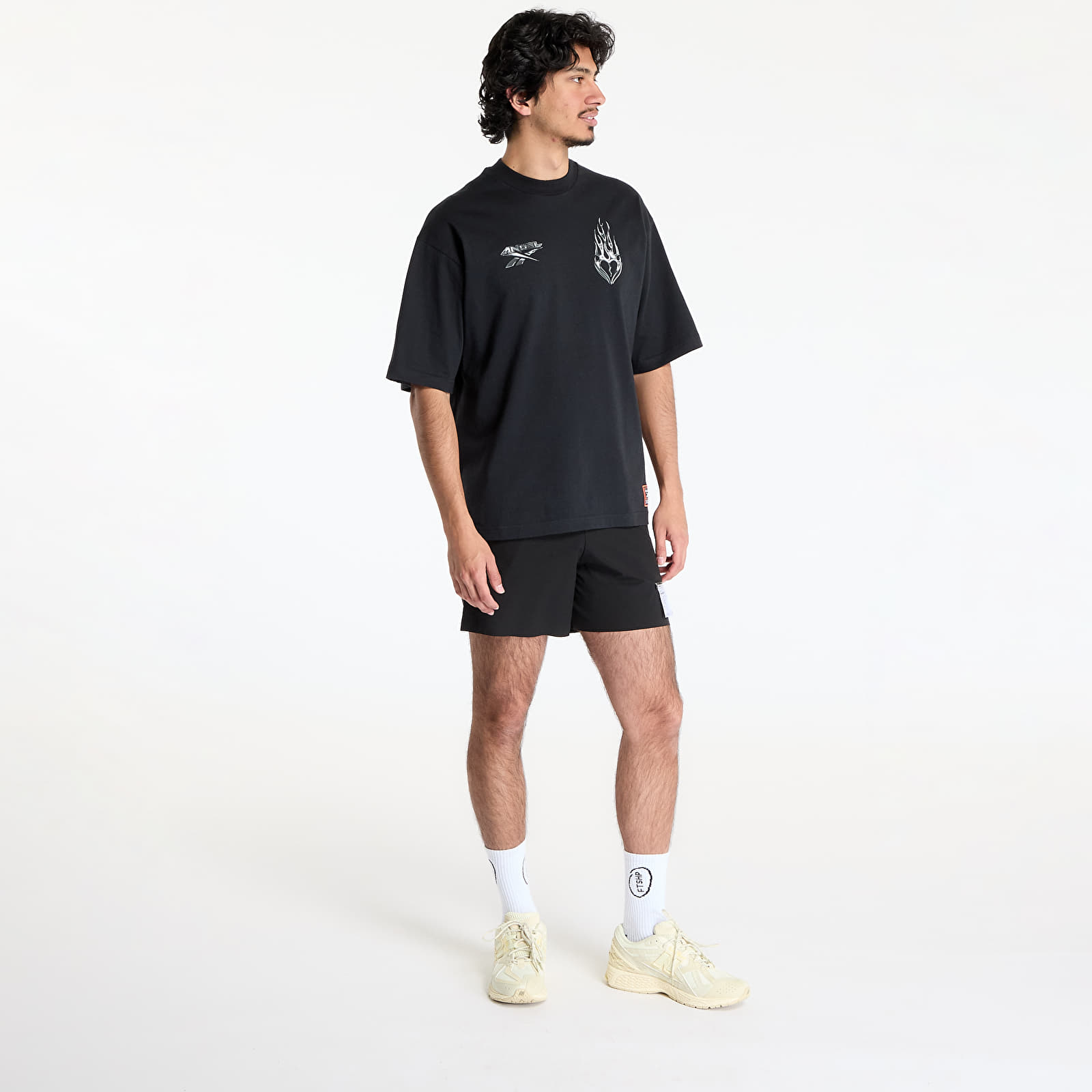 Tricouri pentru bărbați Reebok Anuel Tee Black