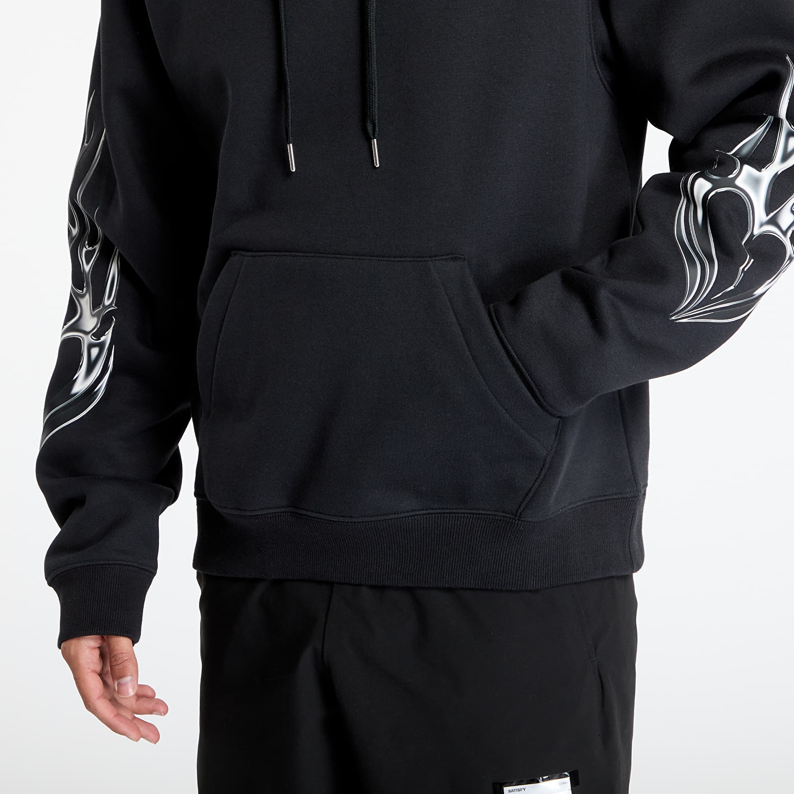 Muške majice Reebok Anuel Hoodie Black