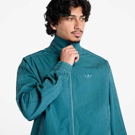 Herrenjacken adidas Woven Firebird Tracksuit Jacket Green/ Tech