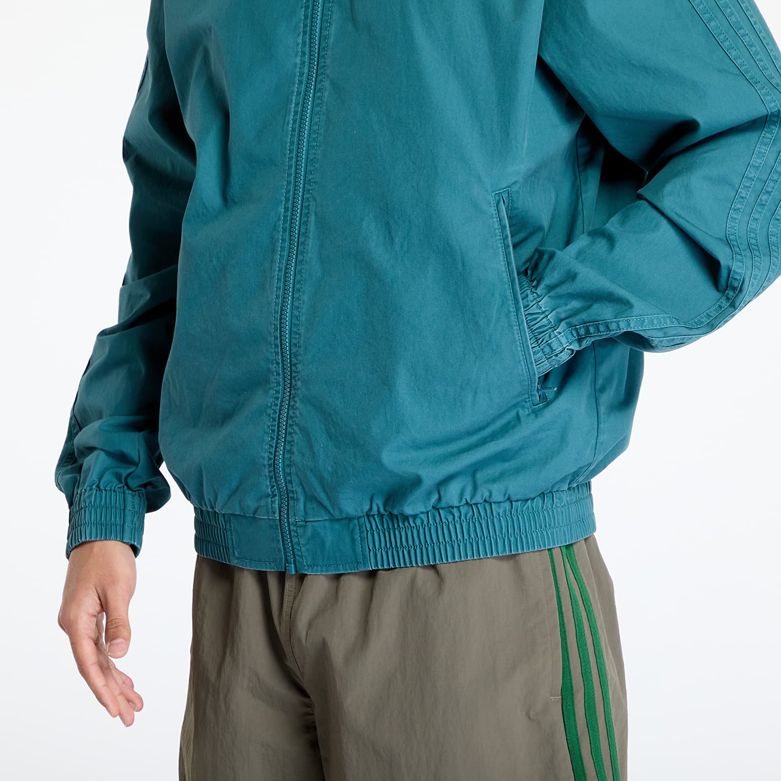 Meeste jakid adidas Woven Firebird Tracksuit Jacket Green/ Tech Green