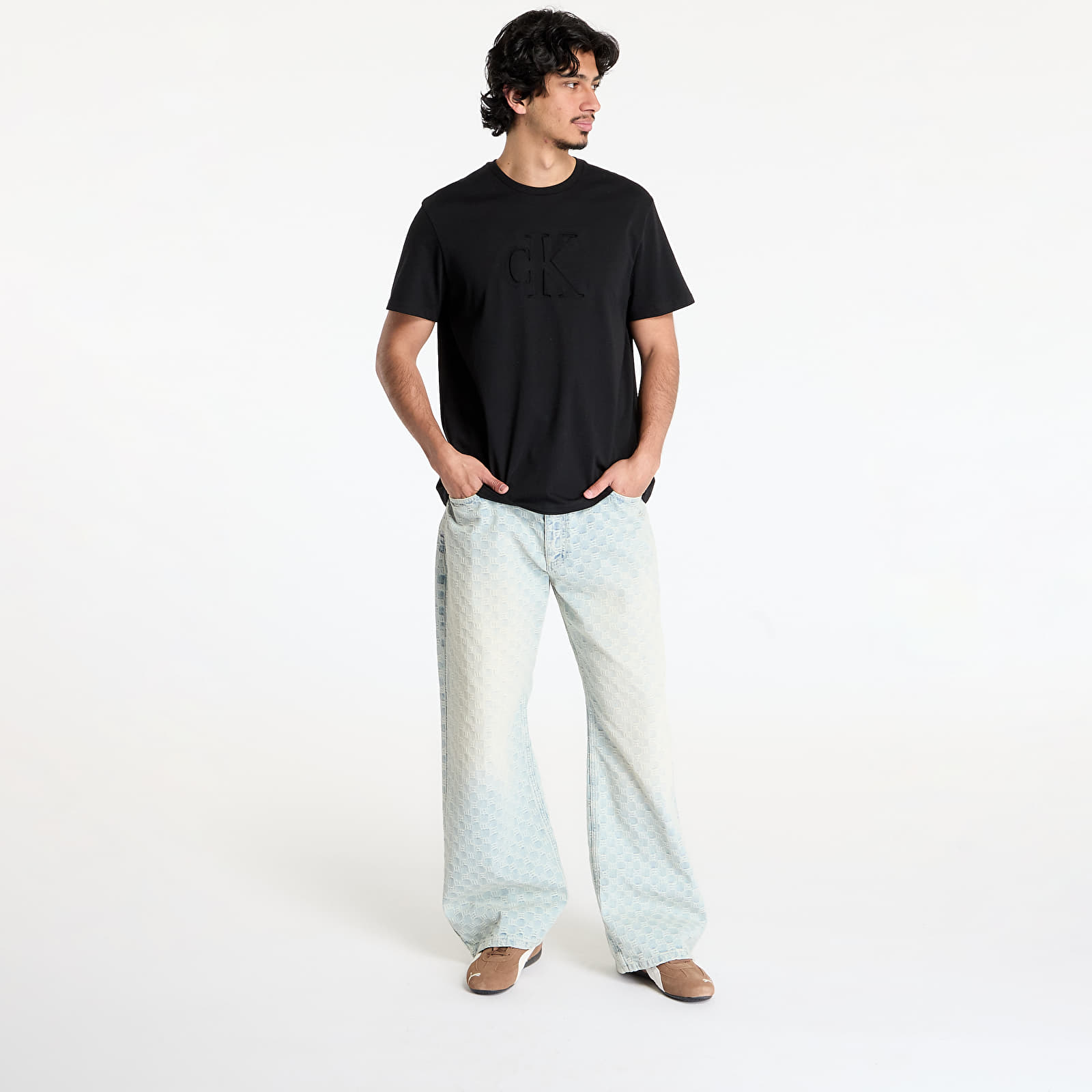 T-Shirts Männer Calvin Klein Jeans Short Sleeve 20S Tee Black