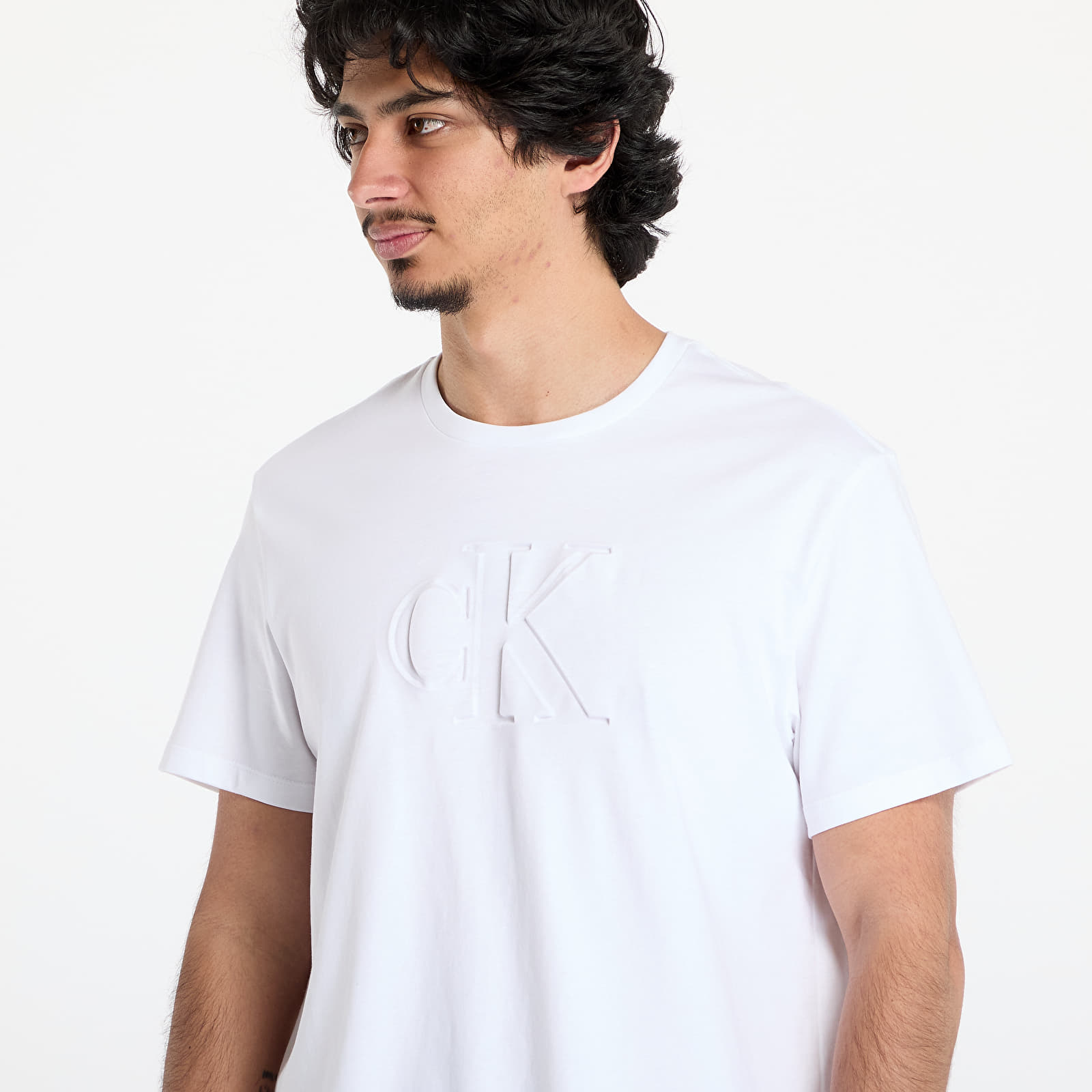 Pánská trička Calvin Klein Jeans Short Sleeve 20S Tee White