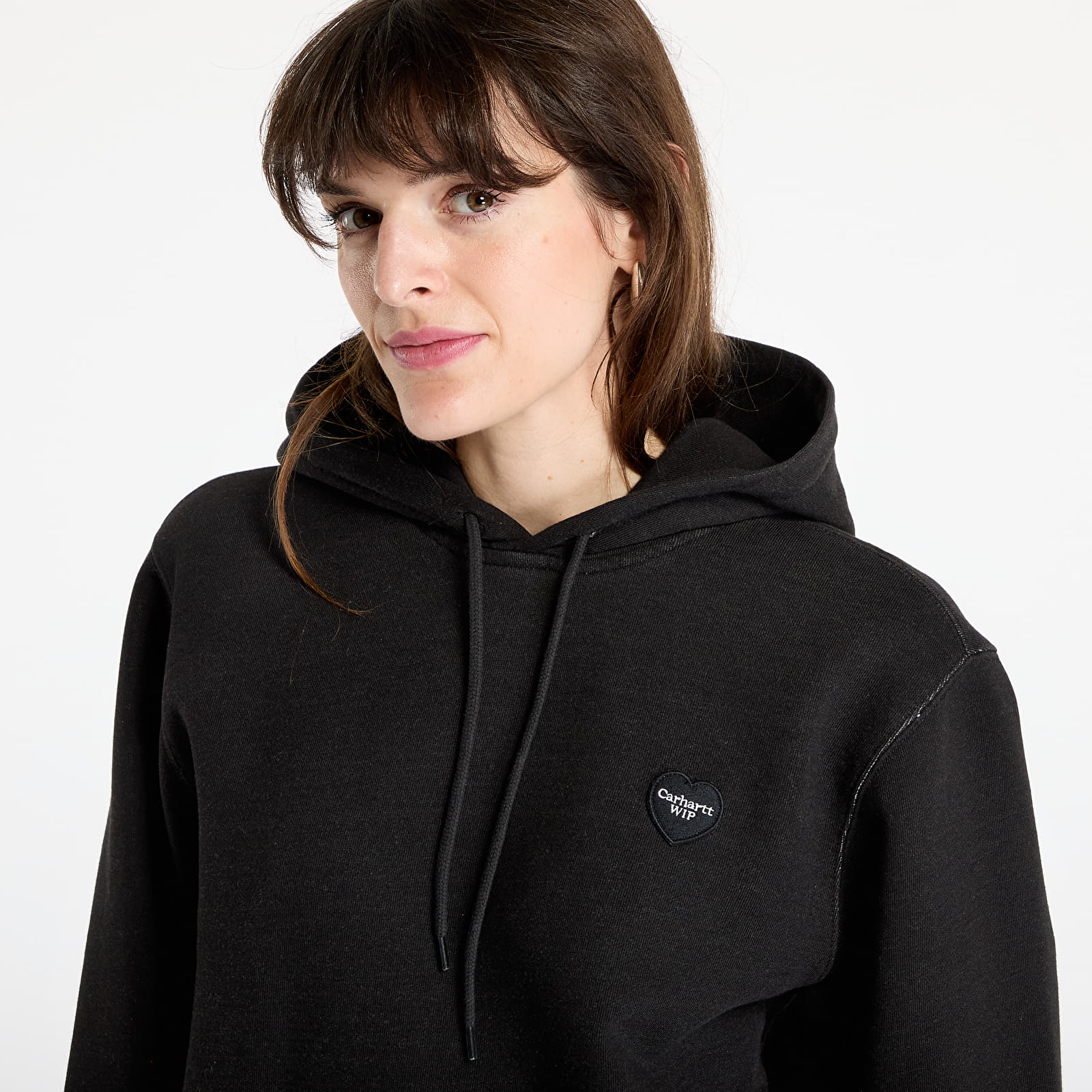 Meeste kampsunid Carhartt WIP Hooded Ingo Sweat UNISEX Black Garment Dyed