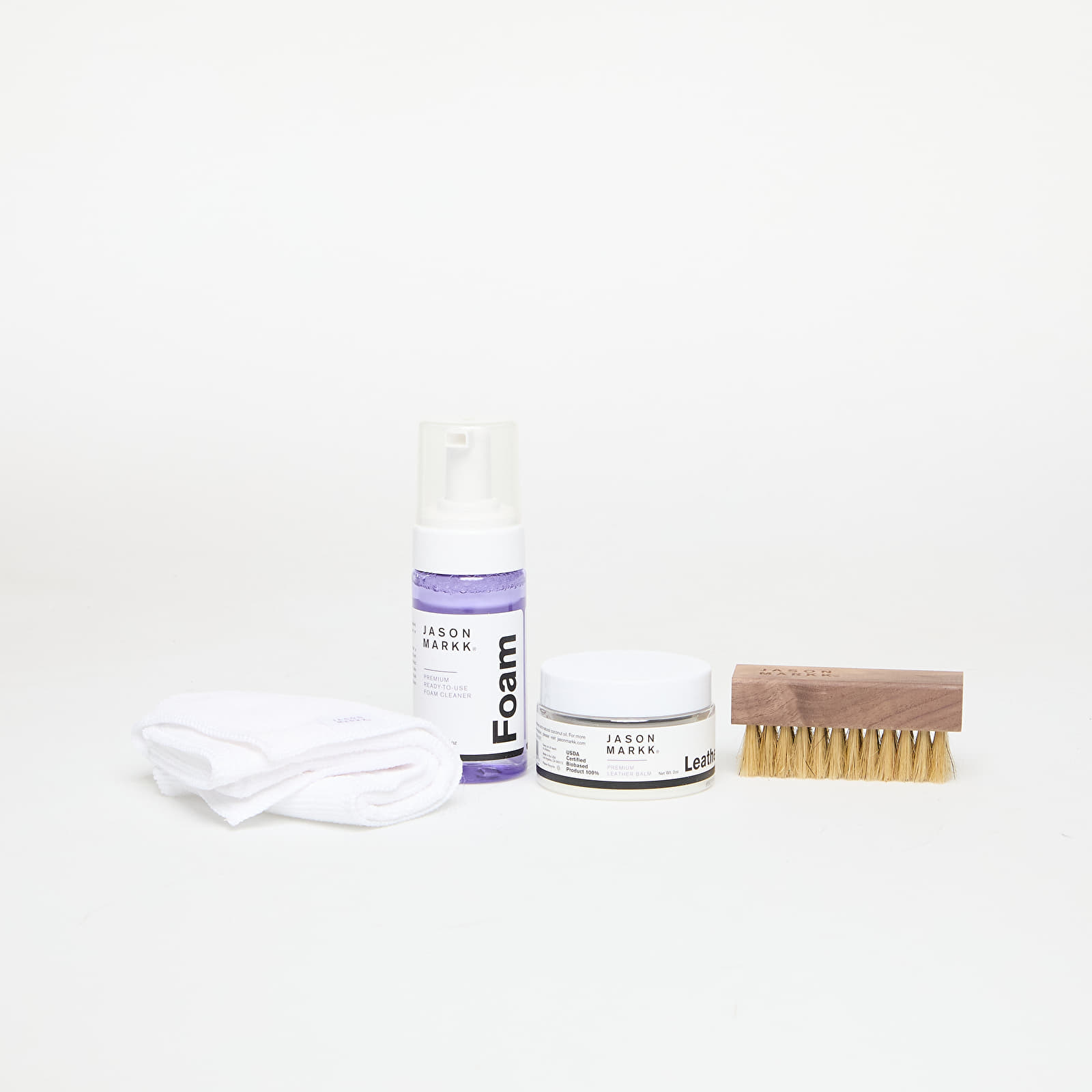 Jalatsite hooldus Jason Markk Leather Care Kit White