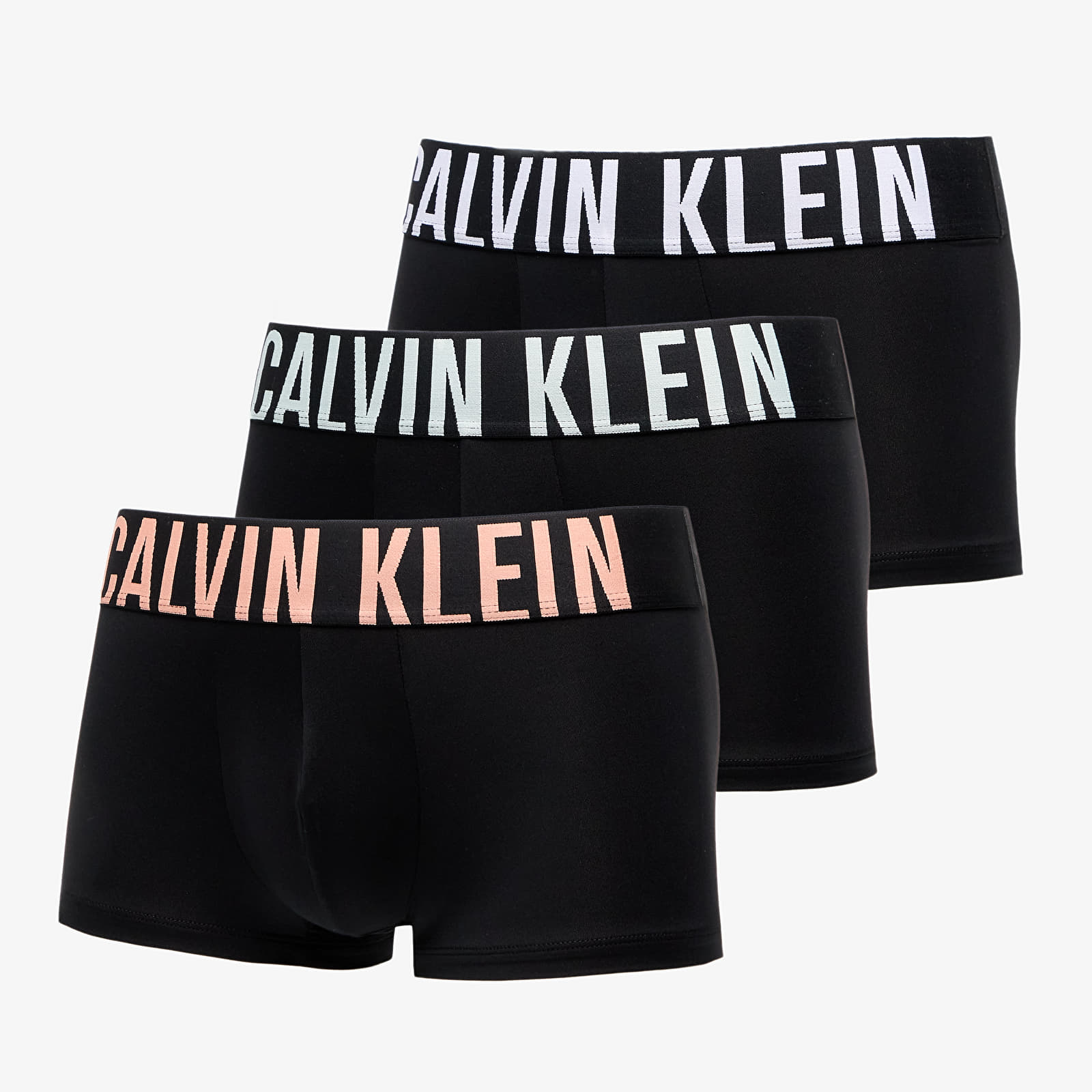 Boksershorts til mænd Calvin Klein Low Rise Microfiber Stretch Trunk 3-Pack Black