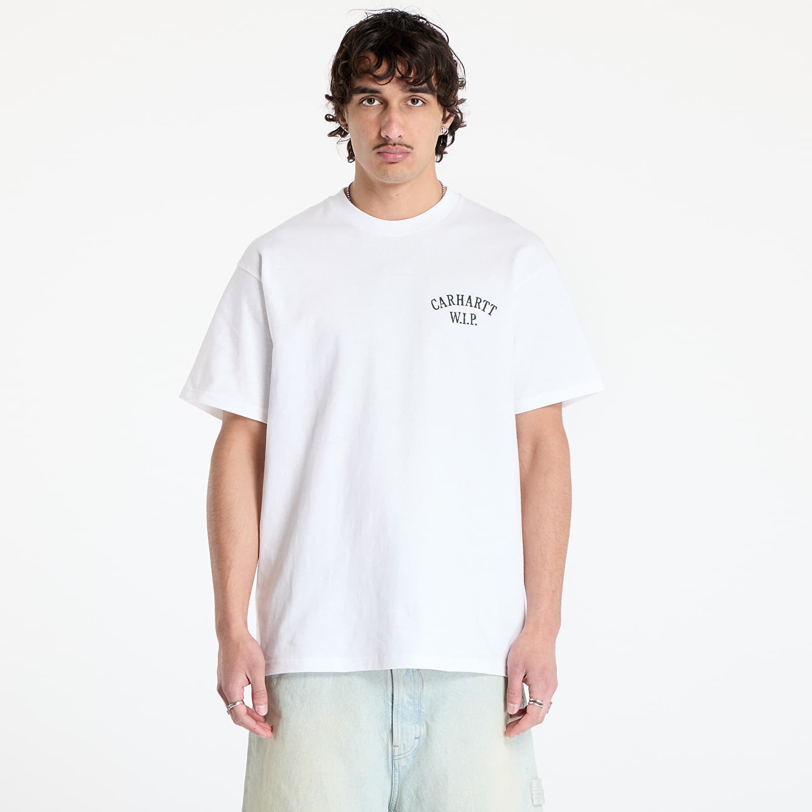 T-shirt Carhartt WIP S/S Cabinetry T-Shirt UNISEX White/ Black S