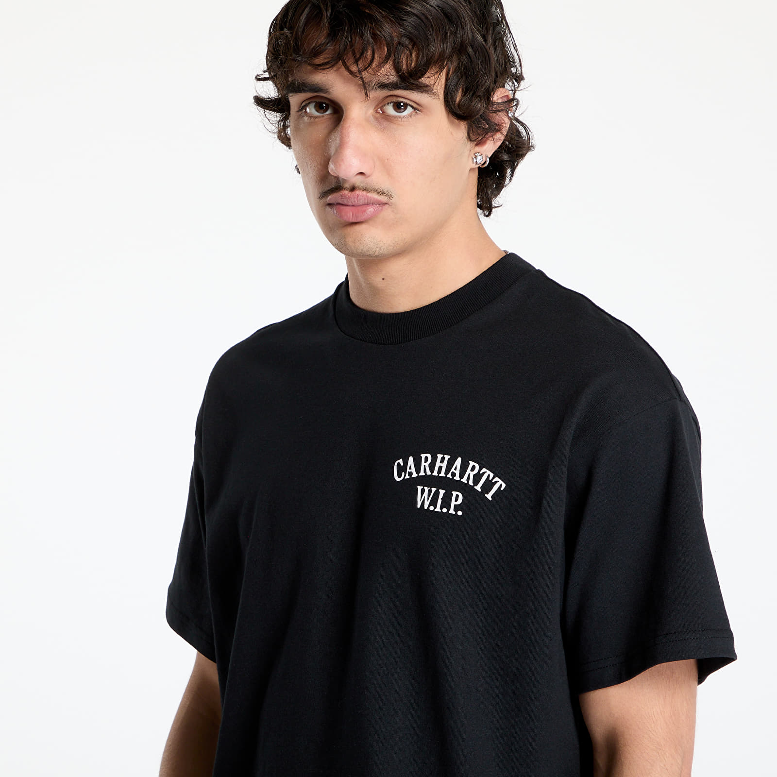 Men's T-shirts Carhartt WIP S/S Cabinetry T-Shirt UNISEX Black/ White