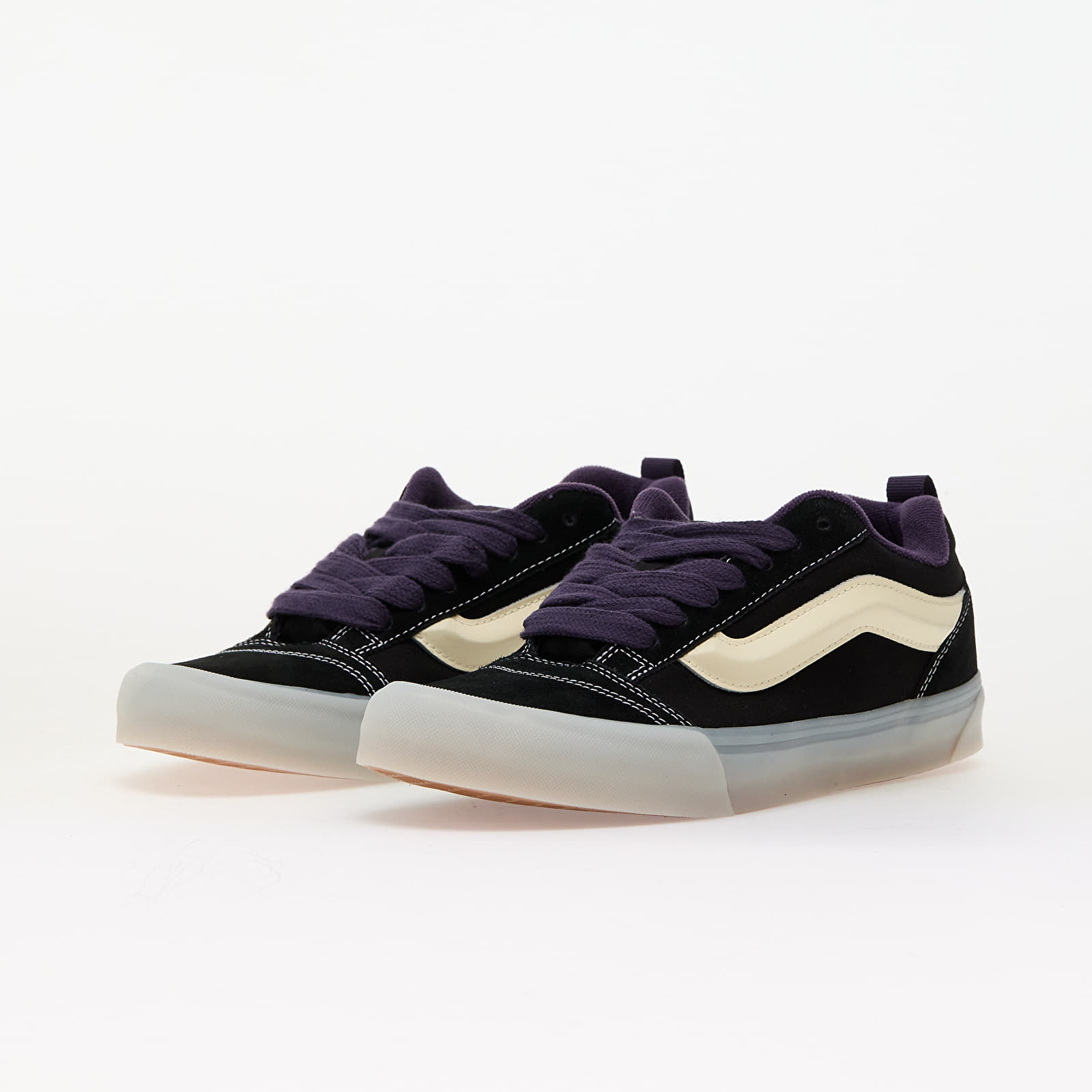 Turnschuhe und Schuhe für Männer Vans Knu Skool Glow Black/ Purple