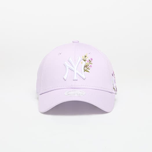 Cap New Era 9FORTYw MLB Floral Icon New York Yankees Pastel Lilac
