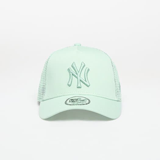 Cap New Era New York Yankees MLB 9FORTY League Essential Af Trucker Light Green