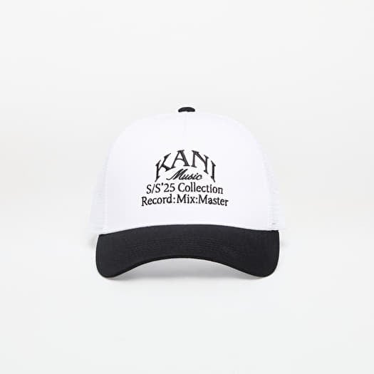 Casquette Karl Kani Woven Signature Kani Music Trucker Cap White