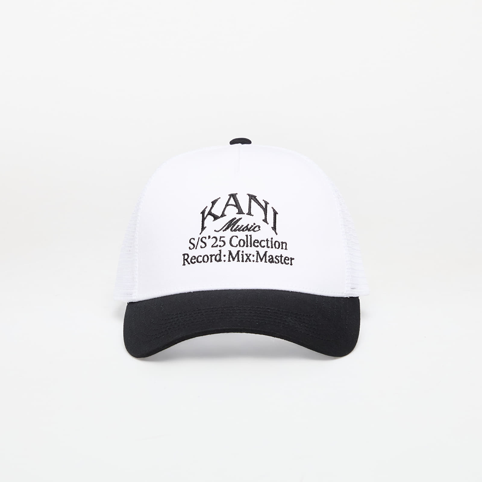 Mützen Karl Kani Woven Signature Kani Music Trucker Cap White