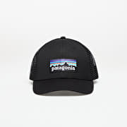 Patagonia P6 Logo LoPro Trucker Hat Black