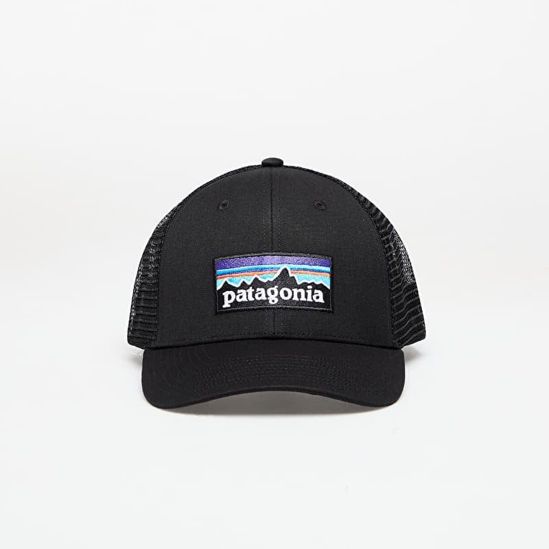 Cap Patagonia P6 Logo LoPro Trucker Hat Black