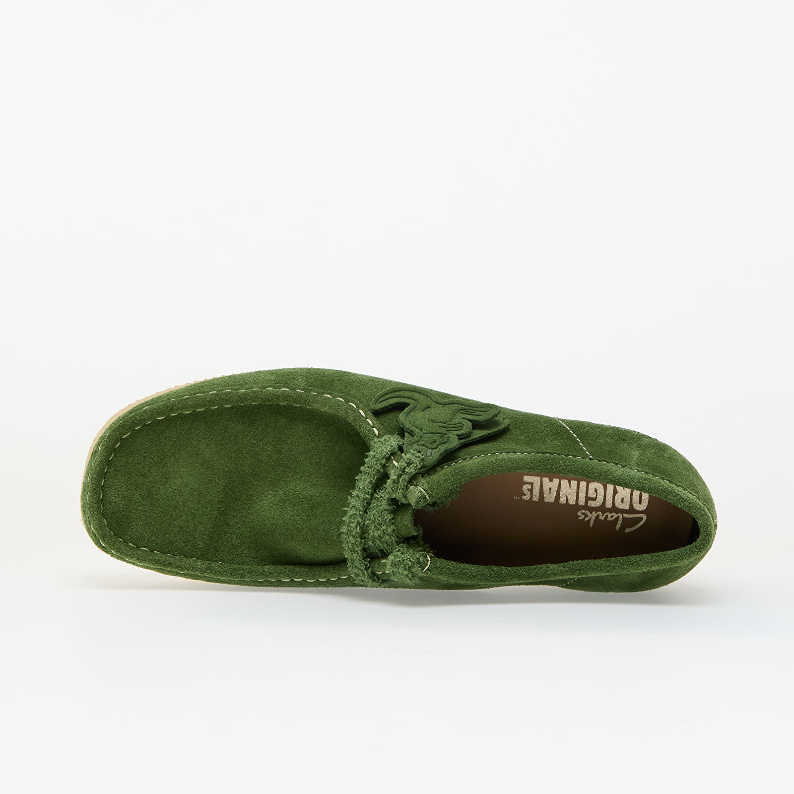 Мъжки маратонки и обувки Clarks Originals Wallabee 2604 Green Sde