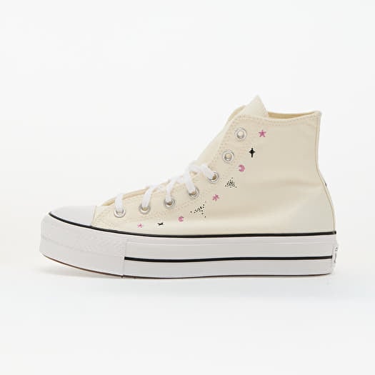 Chuck Taylor All Star Lift Platform Celestial Egret/ Black/ Cactus Bud
