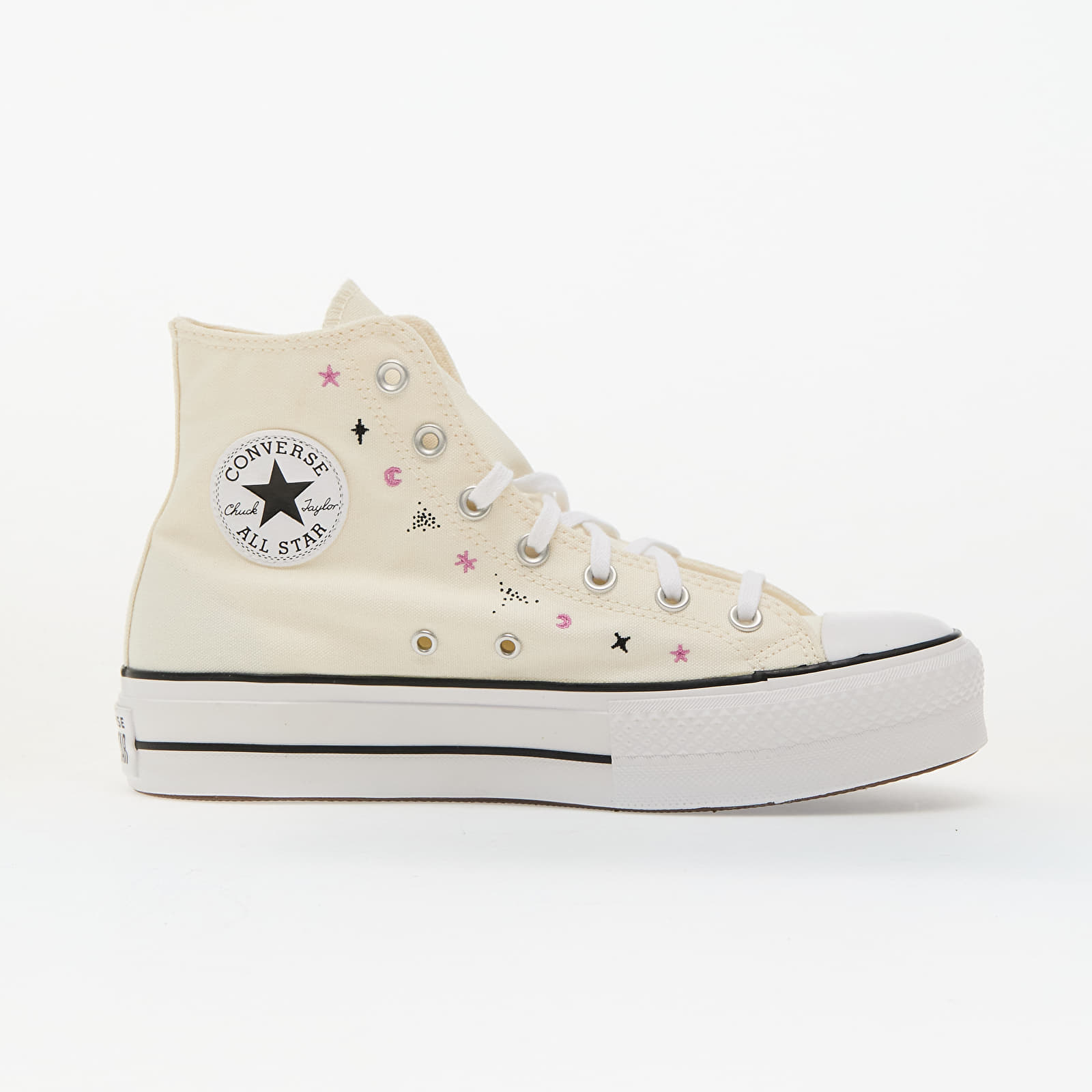 Sneakers und Schuhe für Frauen Chuck Taylor All Star Lift Platform Celestial Egret/ Black/ Cactus Bud