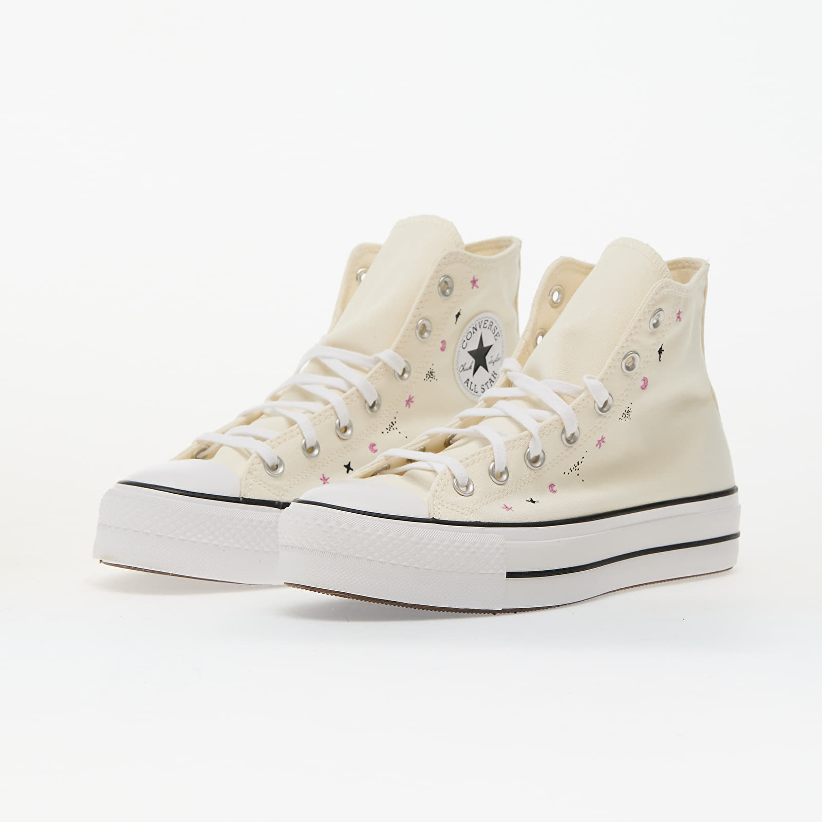 Sneakers und Schuhe für Frauen Chuck Taylor All Star Lift Platform Celestial Egret/ Black/ Cactus Bud