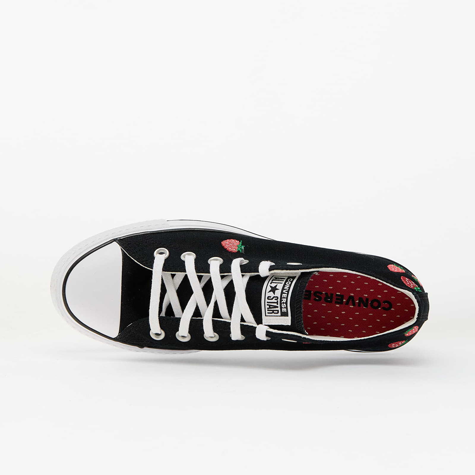 Women's sneakers and shoes Chuck Taylor All Star Lift Black/ Soft Red/ White