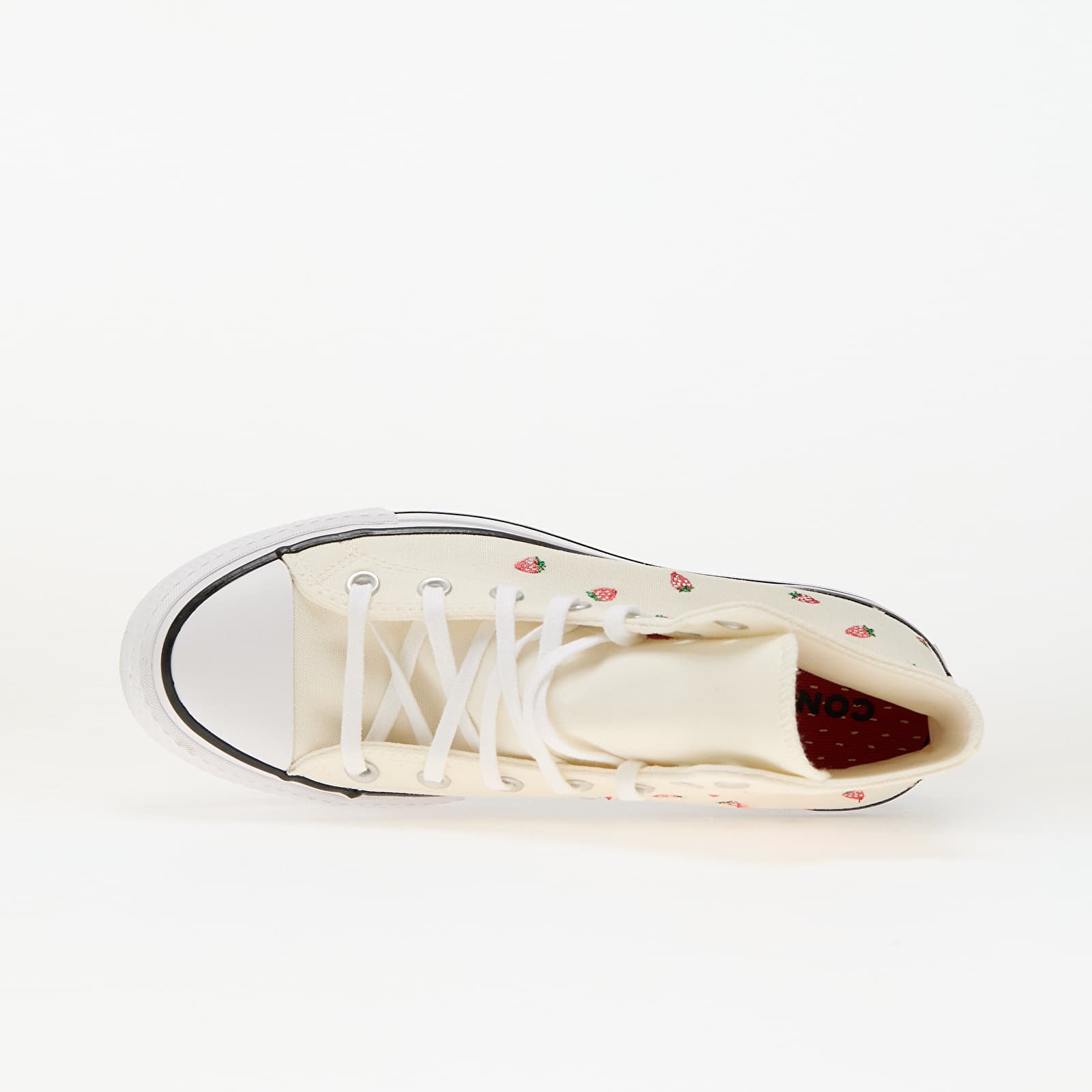 Women's sneakers and shoes Chuck Taylor All Star Lift Egret/ Soft Red/ White