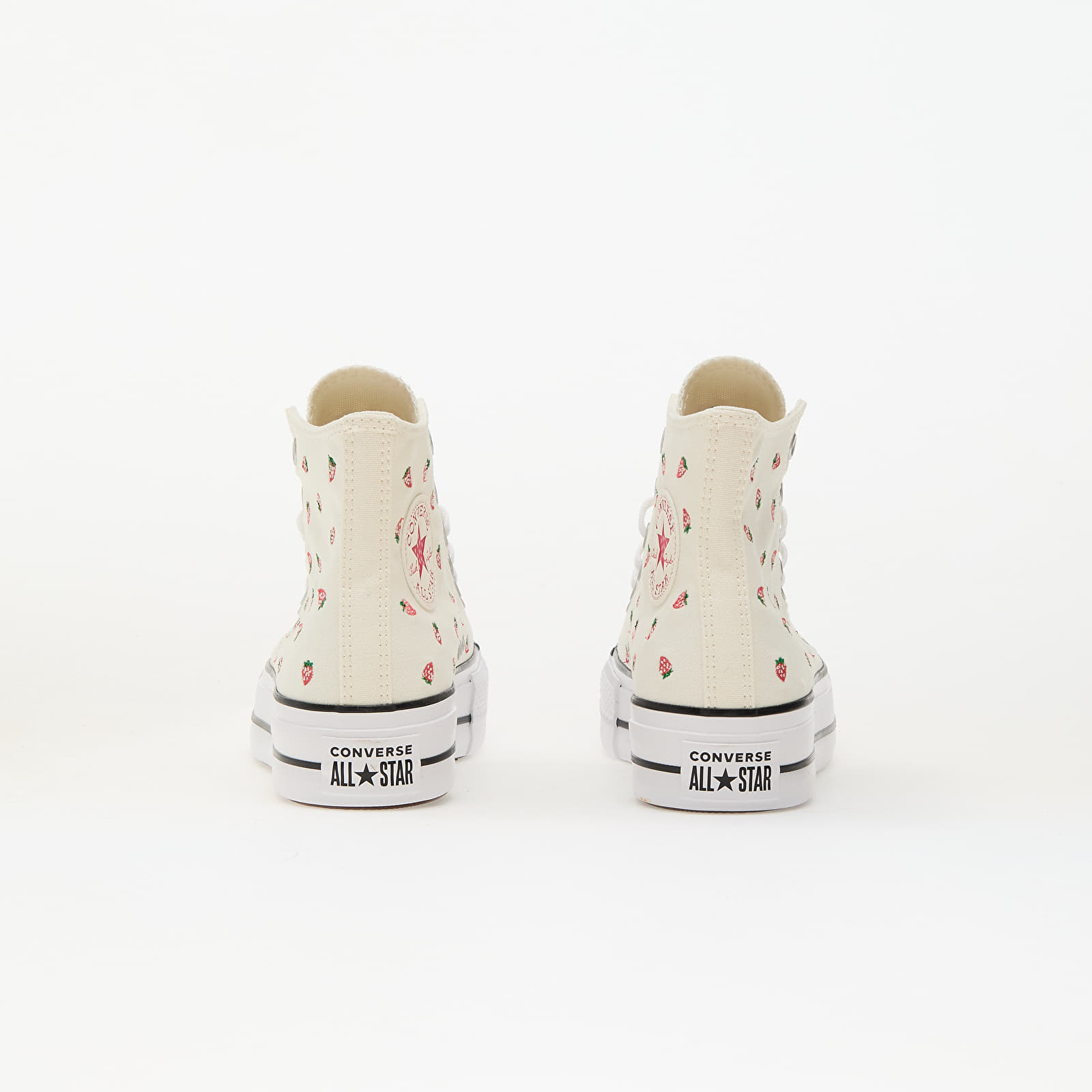 Women's sneakers and shoes Chuck Taylor All Star Lift Egret/ Soft Red/ White