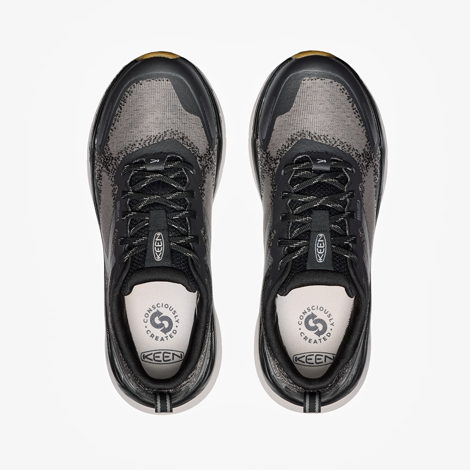 Women's sneakers and shoes KEEN Leiki Wp Black/ Steel Grey