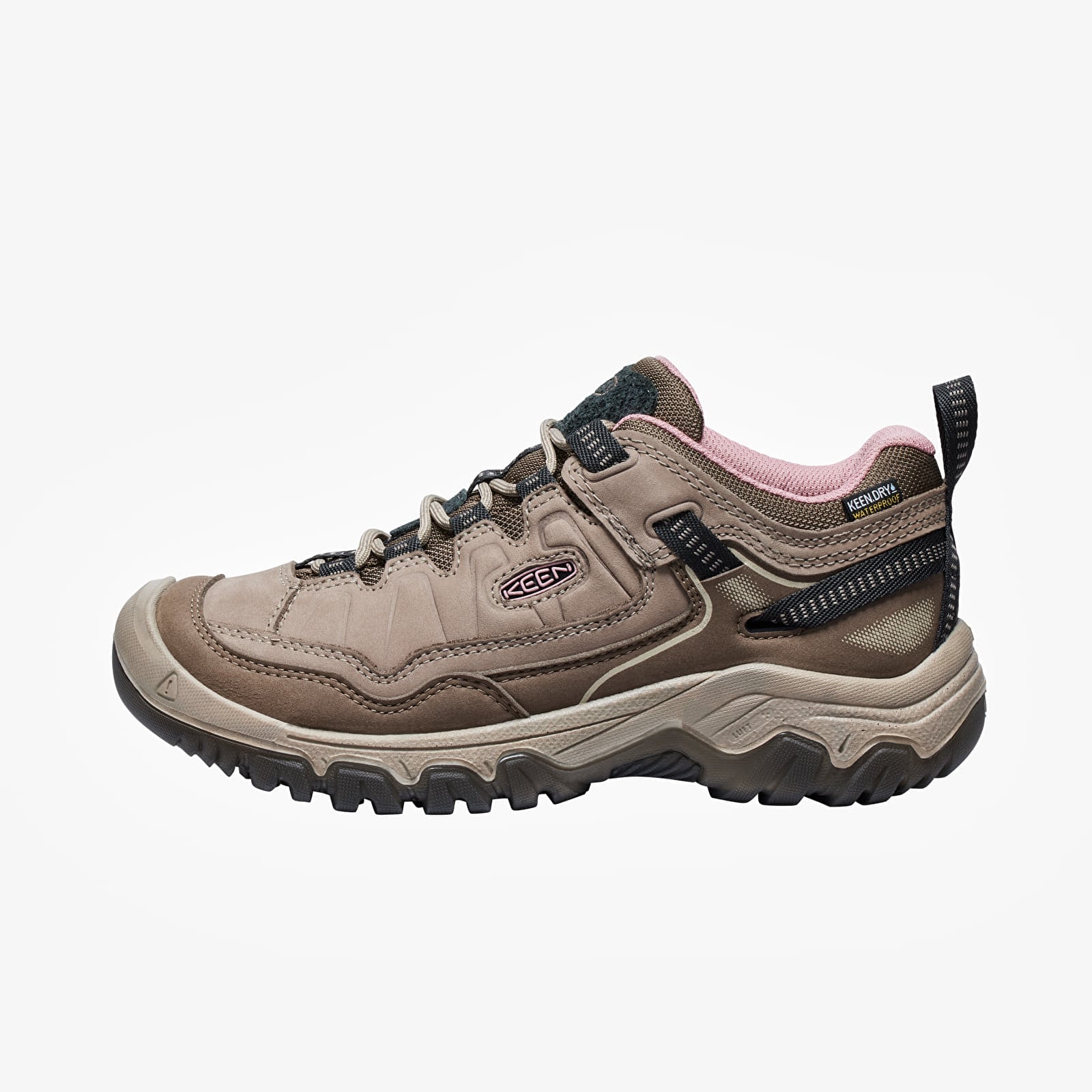 Sneakers og sko til kvinder KEEN Targhee Iv Wp Brindle/ Nostalgia Rose