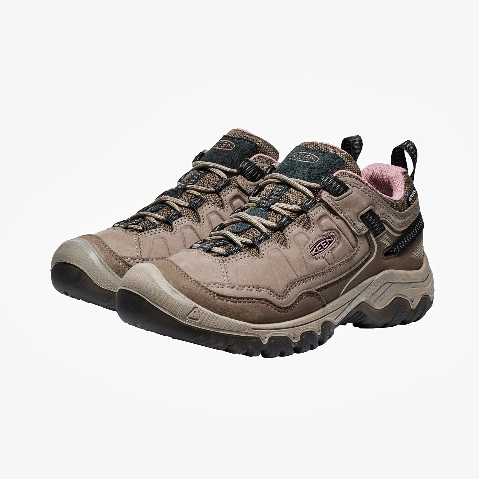 Sneakers og sko til kvinder KEEN Targhee Iv Wp Brindle/ Nostalgia Rose