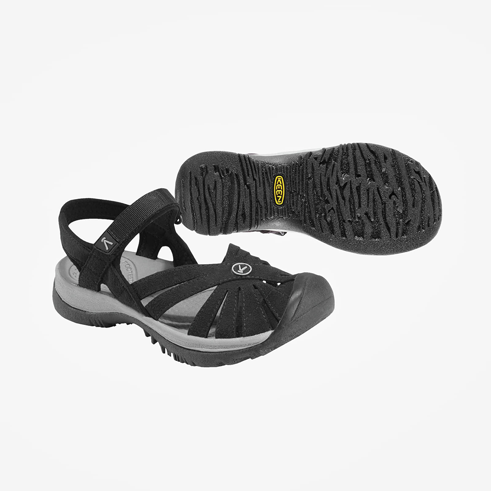 Damesschoenen KEEN Rose Sandal Black/ Neutral Gray