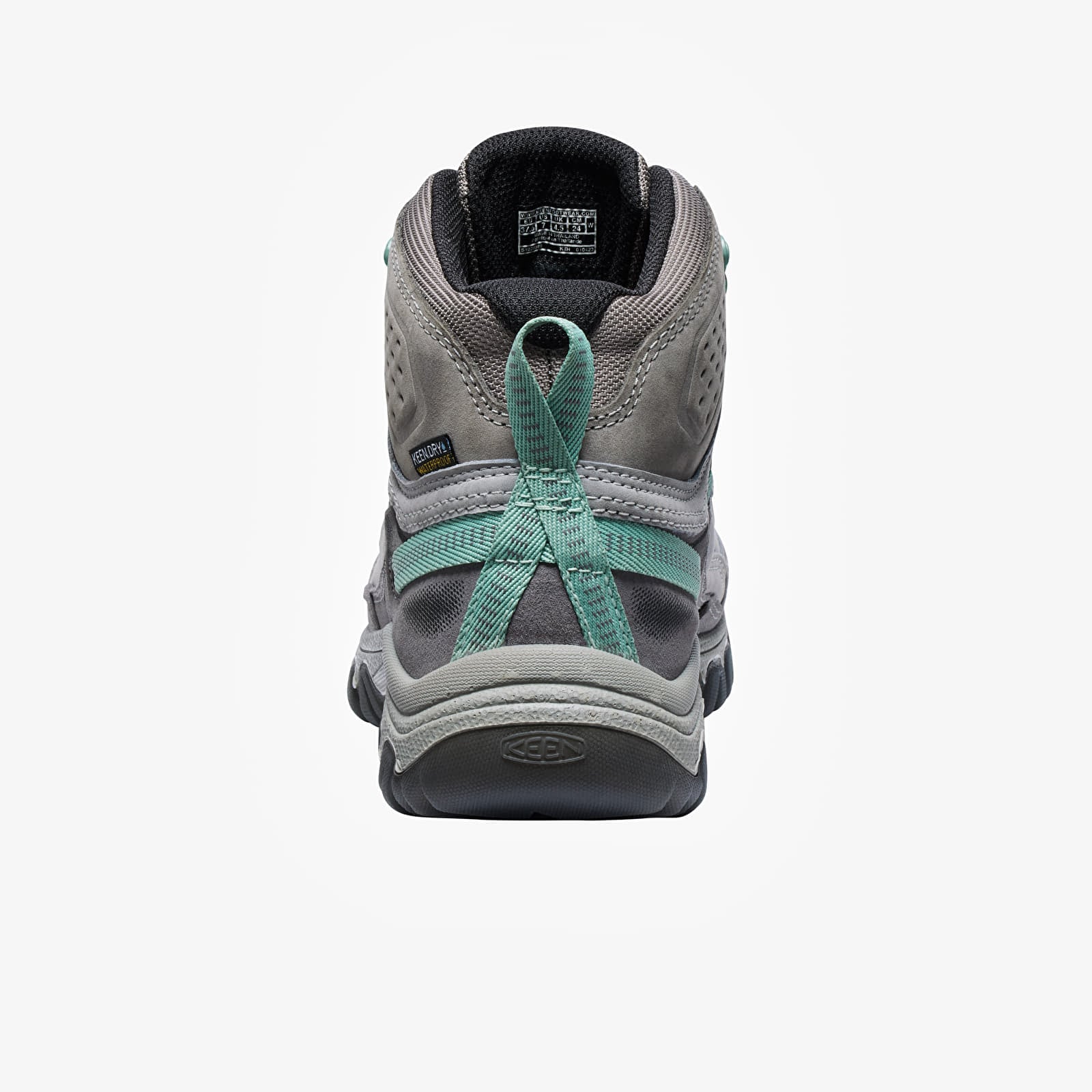 Sneakers och skor för kvinnor KEEN Targhee Iv Mid Wp Alloy/ Granite Green