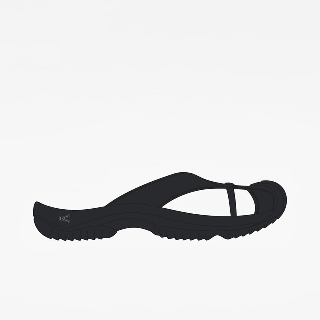 Chaussures et baskets homme KEEN Waimea Tg Black/ Black