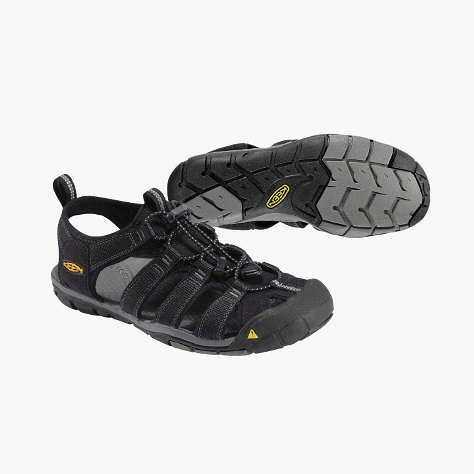 Turnschuhe und Schuhe für Männer KEEN Clearwater Cnx Black/ Gargoyle