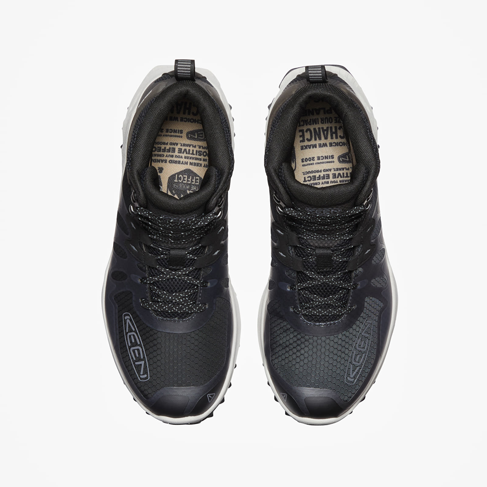 Men's sneakers and shoes KEEN Zionic Mid Wp Black/ Steel Grey