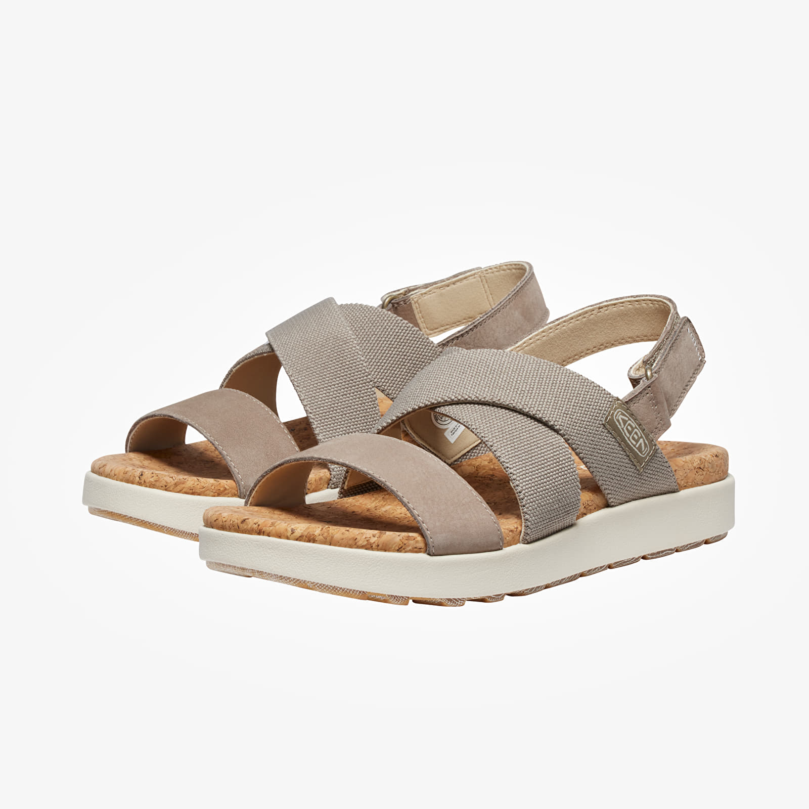 Women's sneakers and shoes KEEN Elle Criss Cross Brindle/ Birch