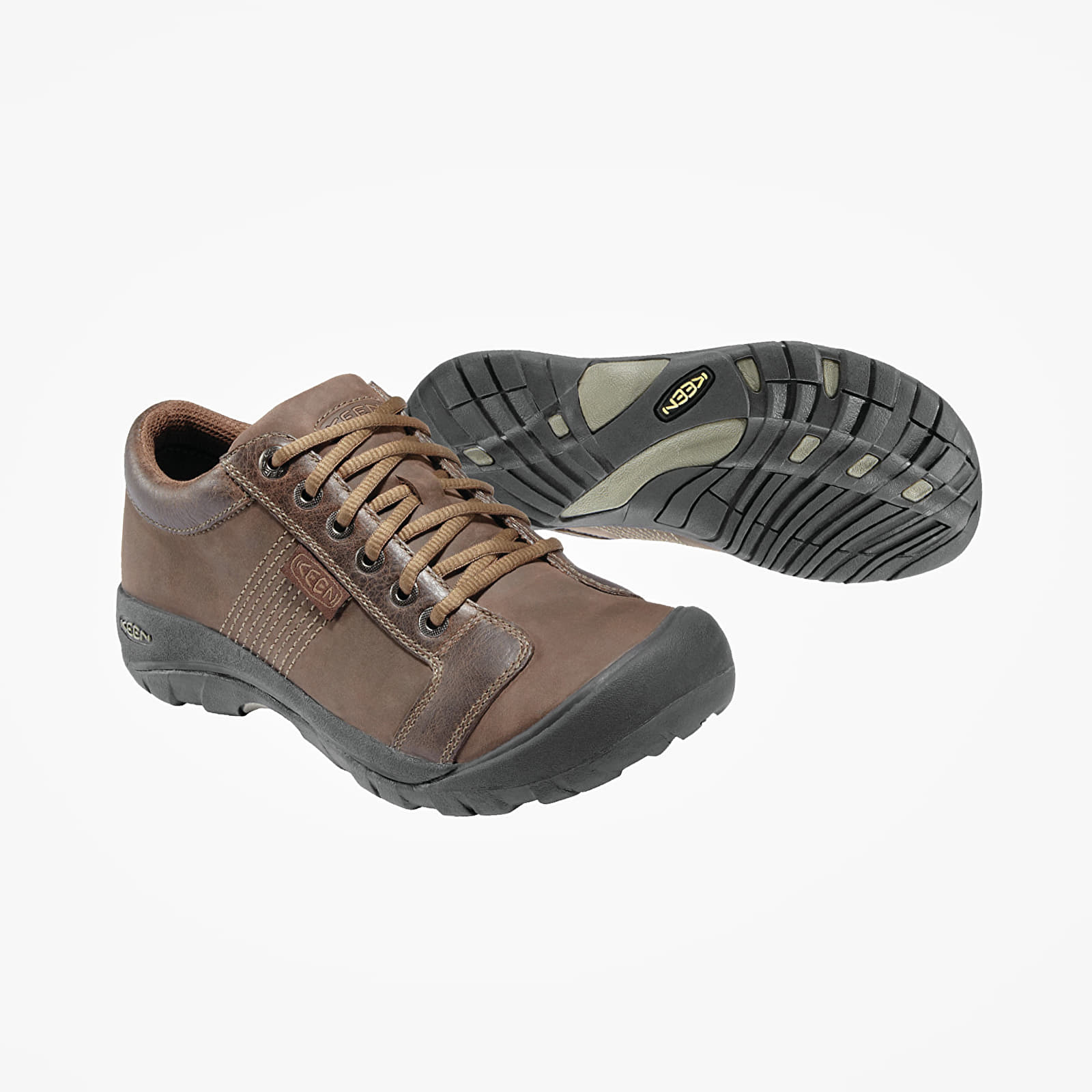 Men's sneakers and shoes KEEN Austin Chocolate Brown