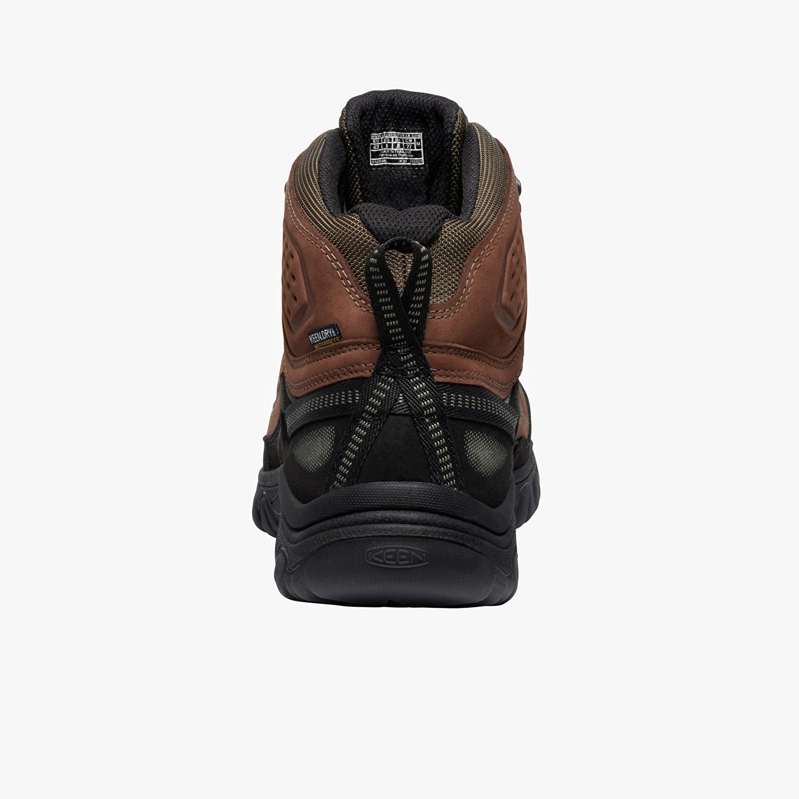 Pánske tenisky a topánky KEEN Targhee Iv Mid Wp Bison/ Black