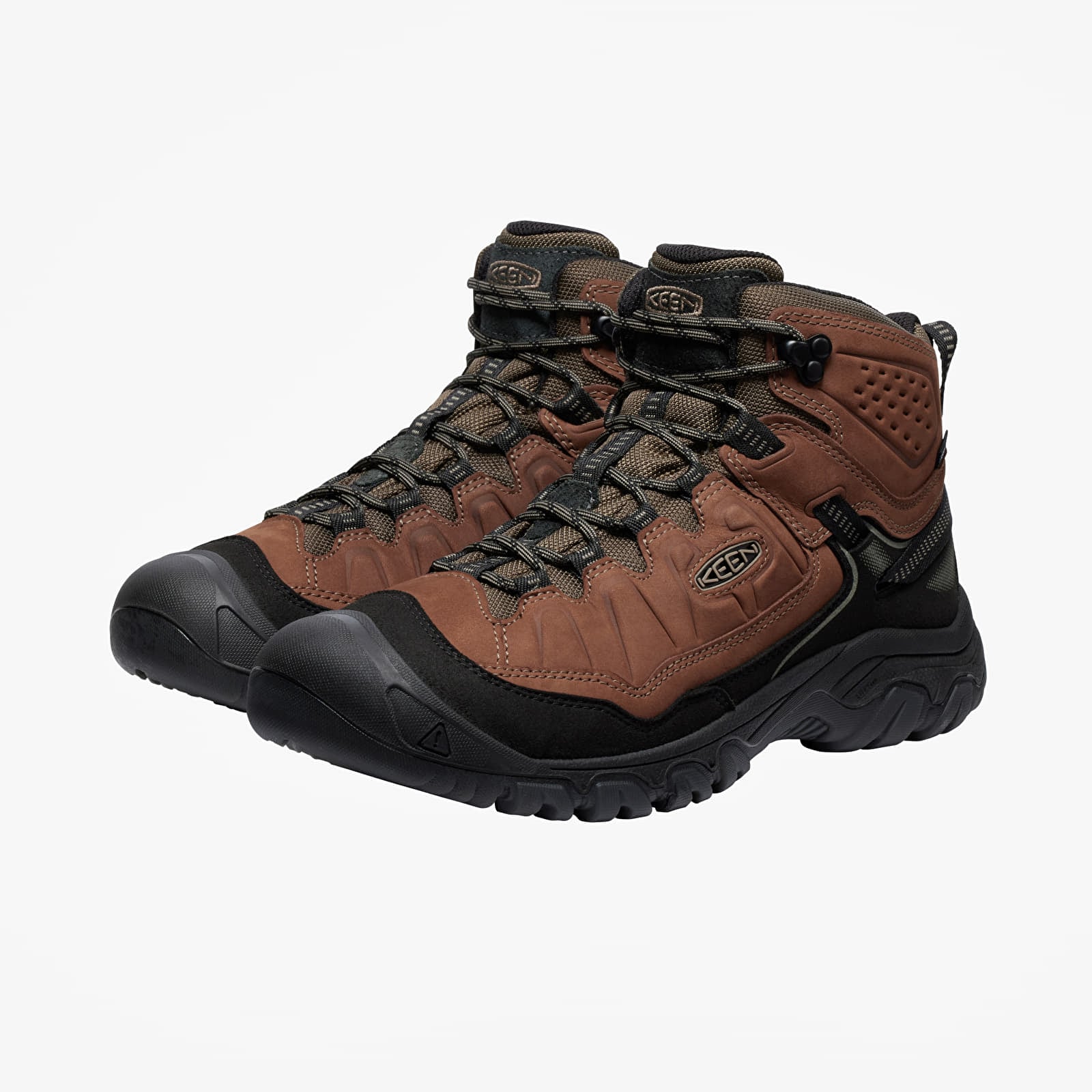Pánske tenisky a topánky KEEN Targhee Iv Mid Wp Bison/ Black