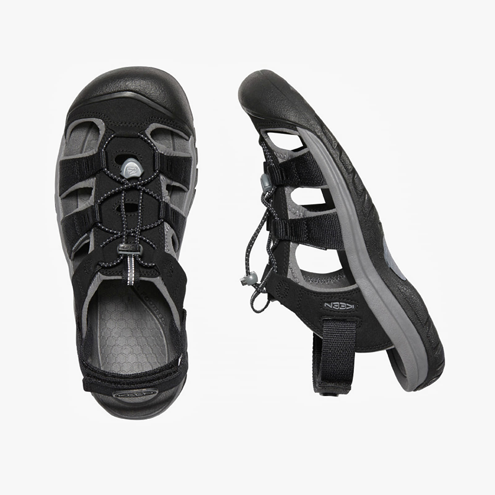 Zapatillas Hombre KEEN Rapids H2 Black/ Steel Grey