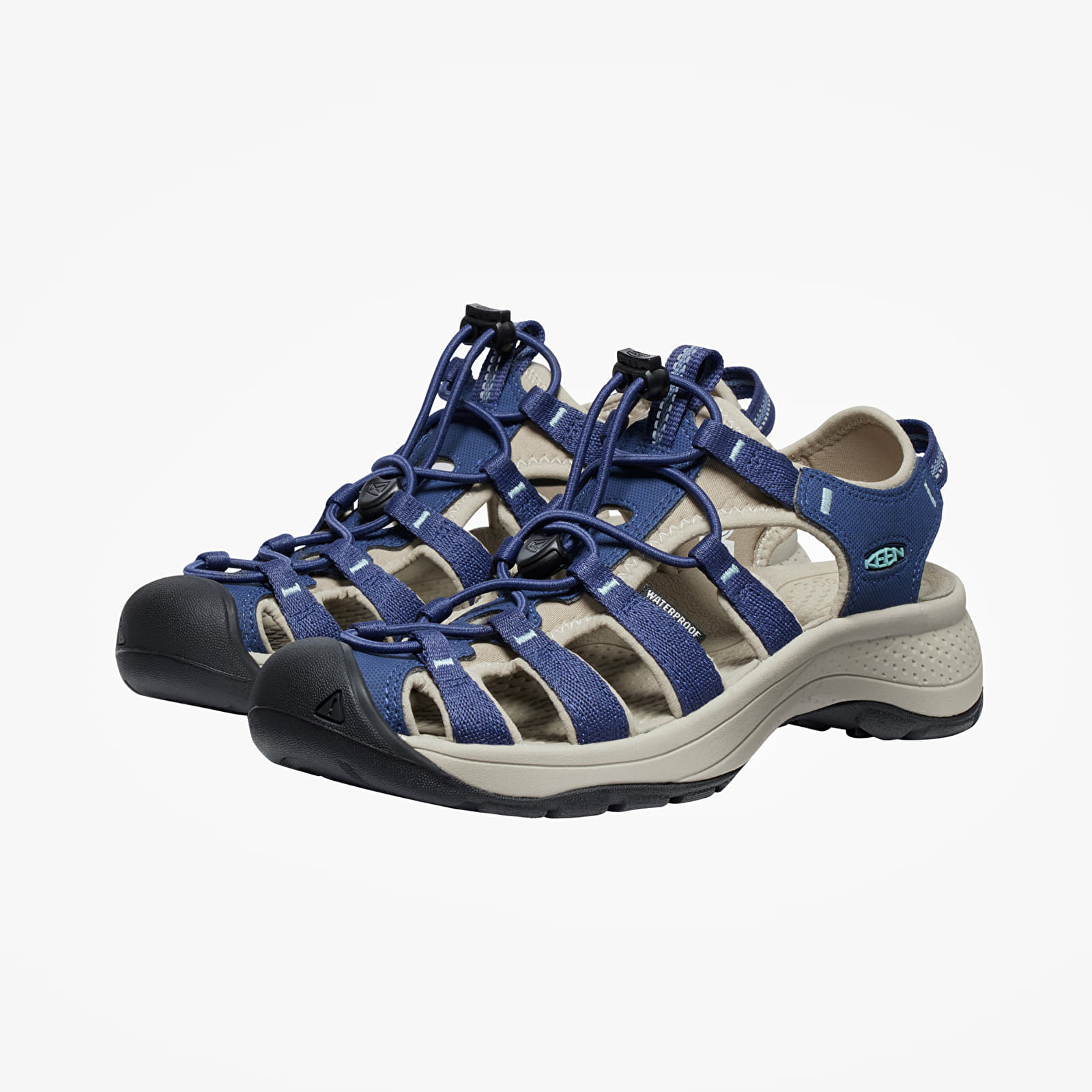 Women's sneakers and shoes KEEN Astoria West Sandal Naval Academy/ Reef Waters