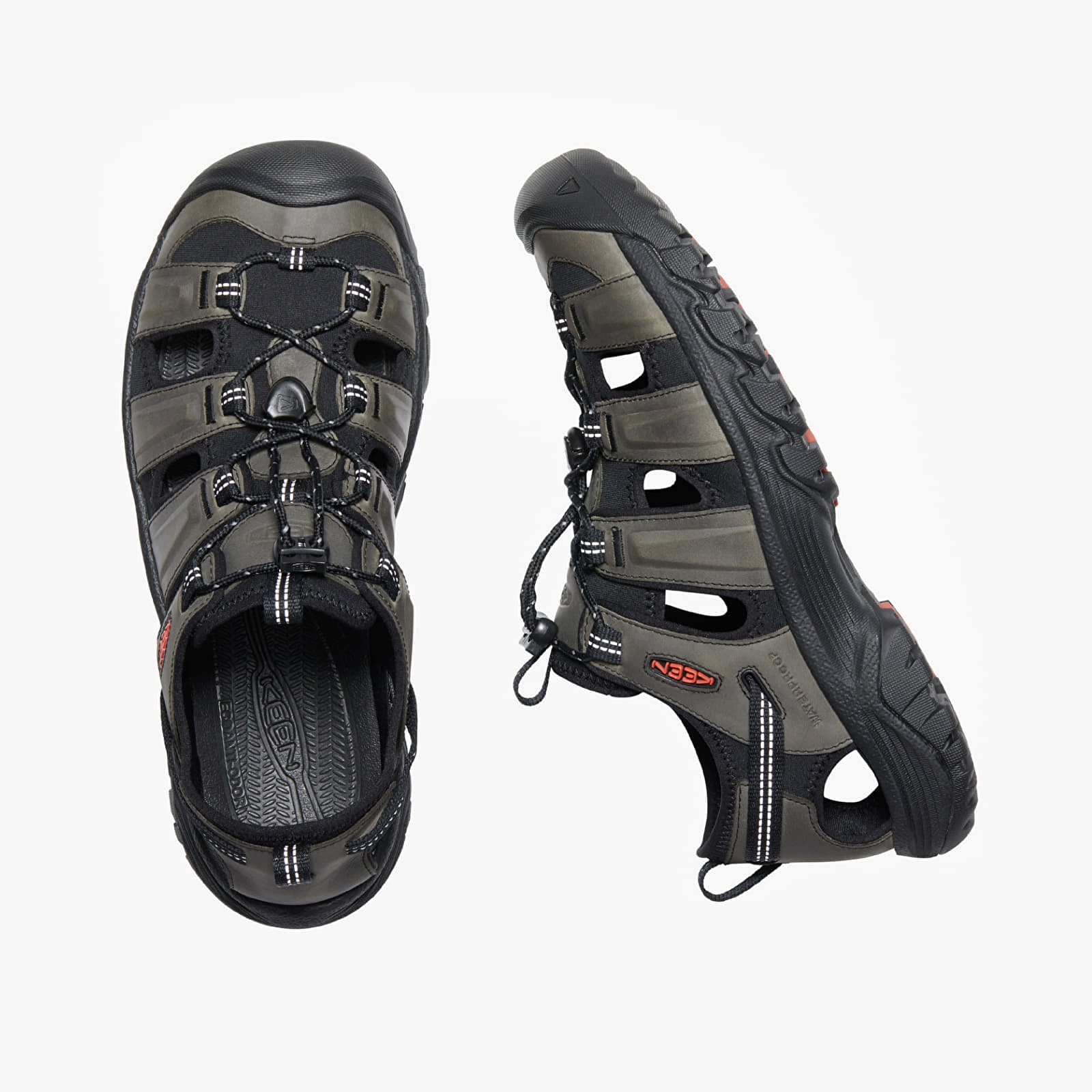 Turnschuhe und Schuhe für Männer KEEN Targhee Iii Sandal Grey/ Black