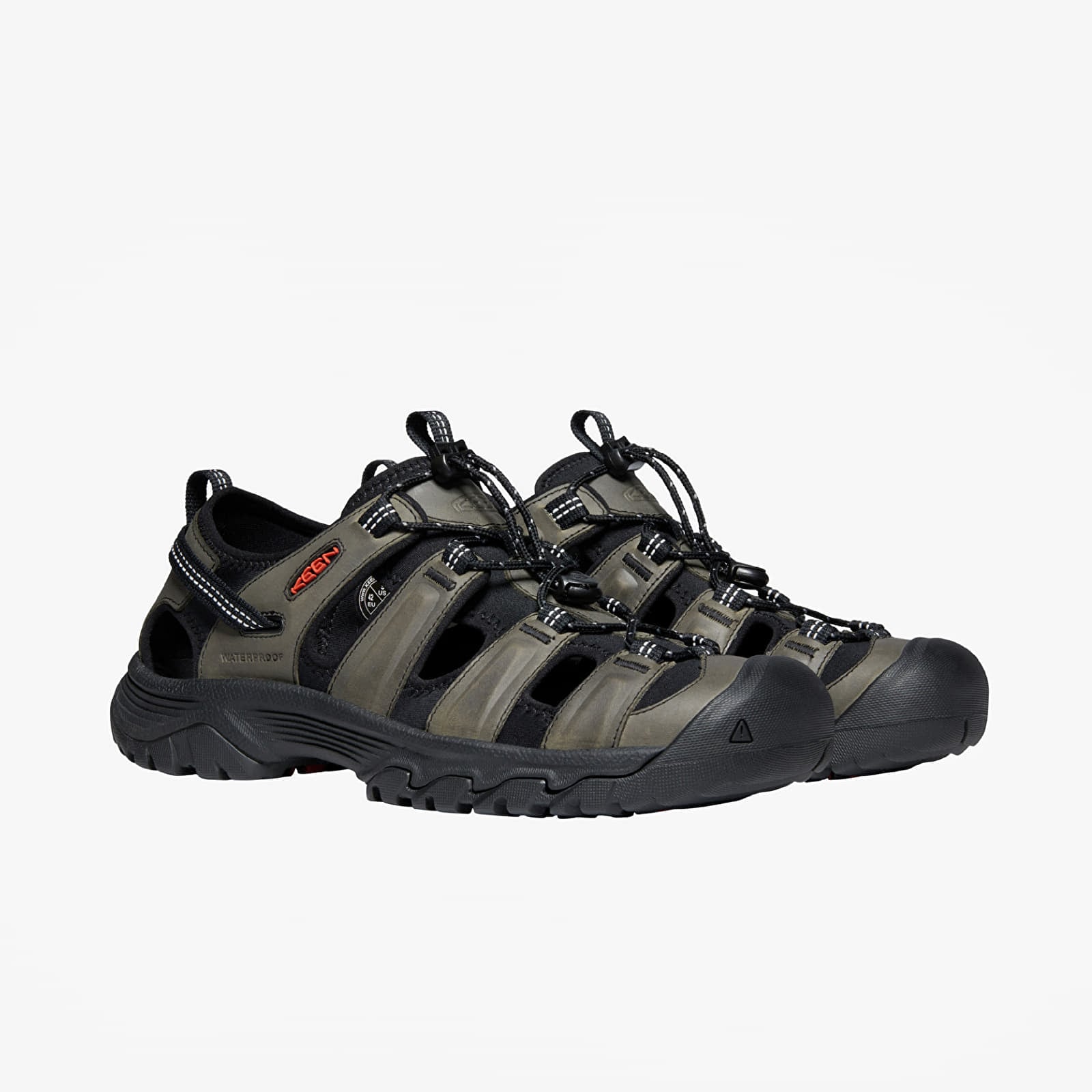Turnschuhe und Schuhe für Männer KEEN Targhee Iii Sandal Grey/ Black