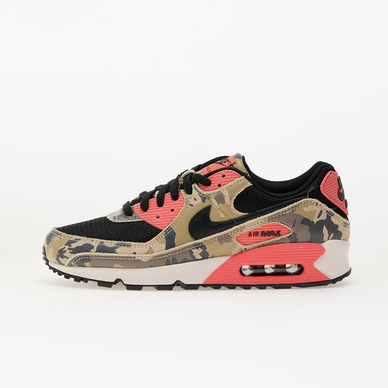 Sneakers Nike Air Max 90 Prm Lt Khaki/ Black-Magic Ember-Mink Brown EUR 42.5