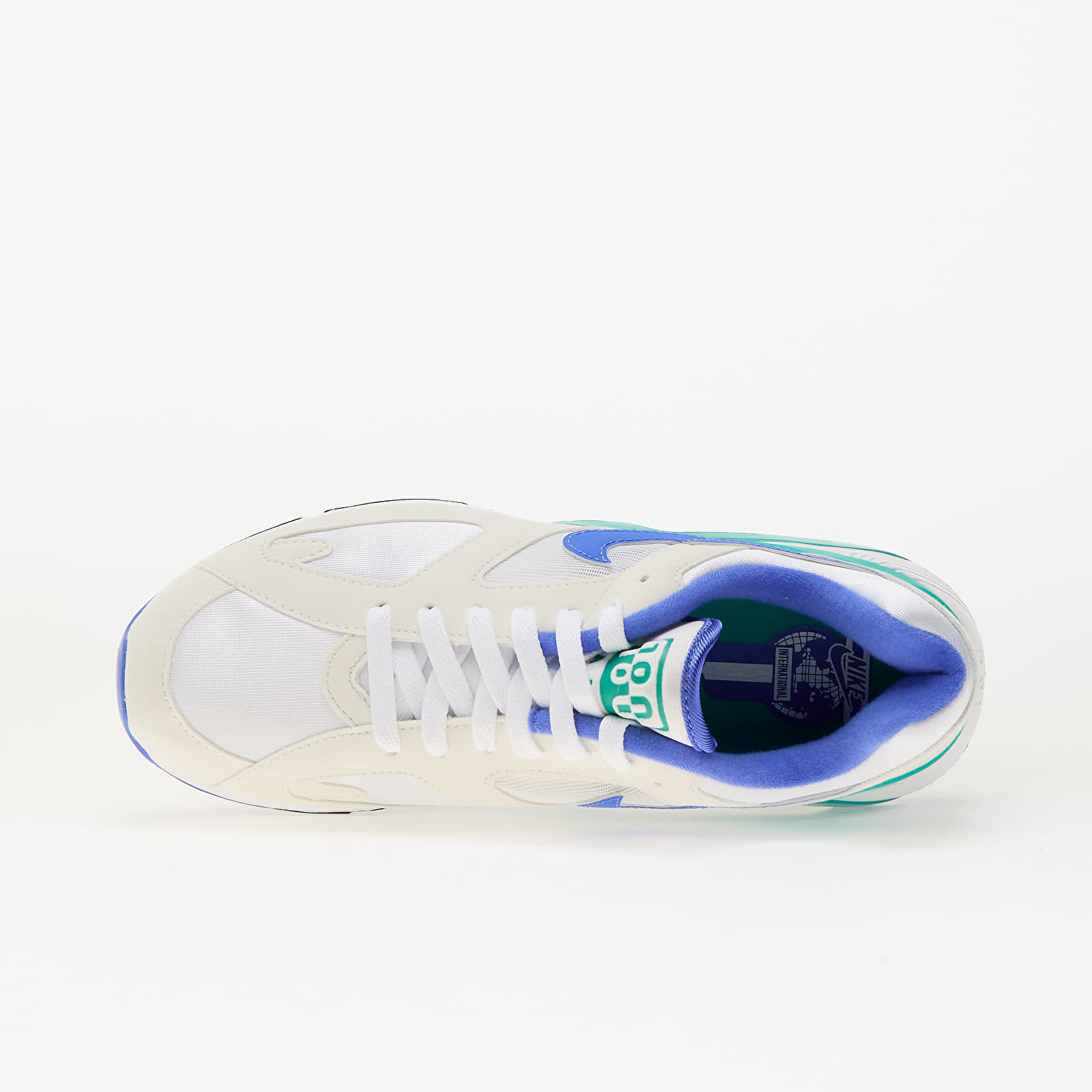 Herenschoenen Nike Air 180 White/ Medium Blue-Clear Jade Ii-Black